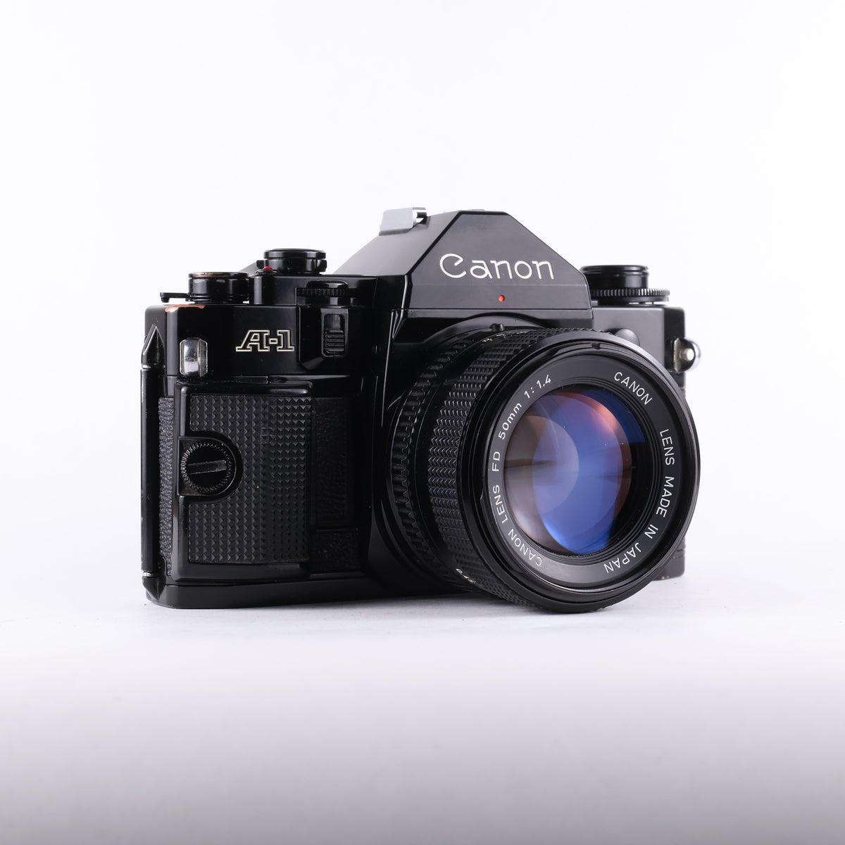 Canon A1 with 50mm f/1.4 lens