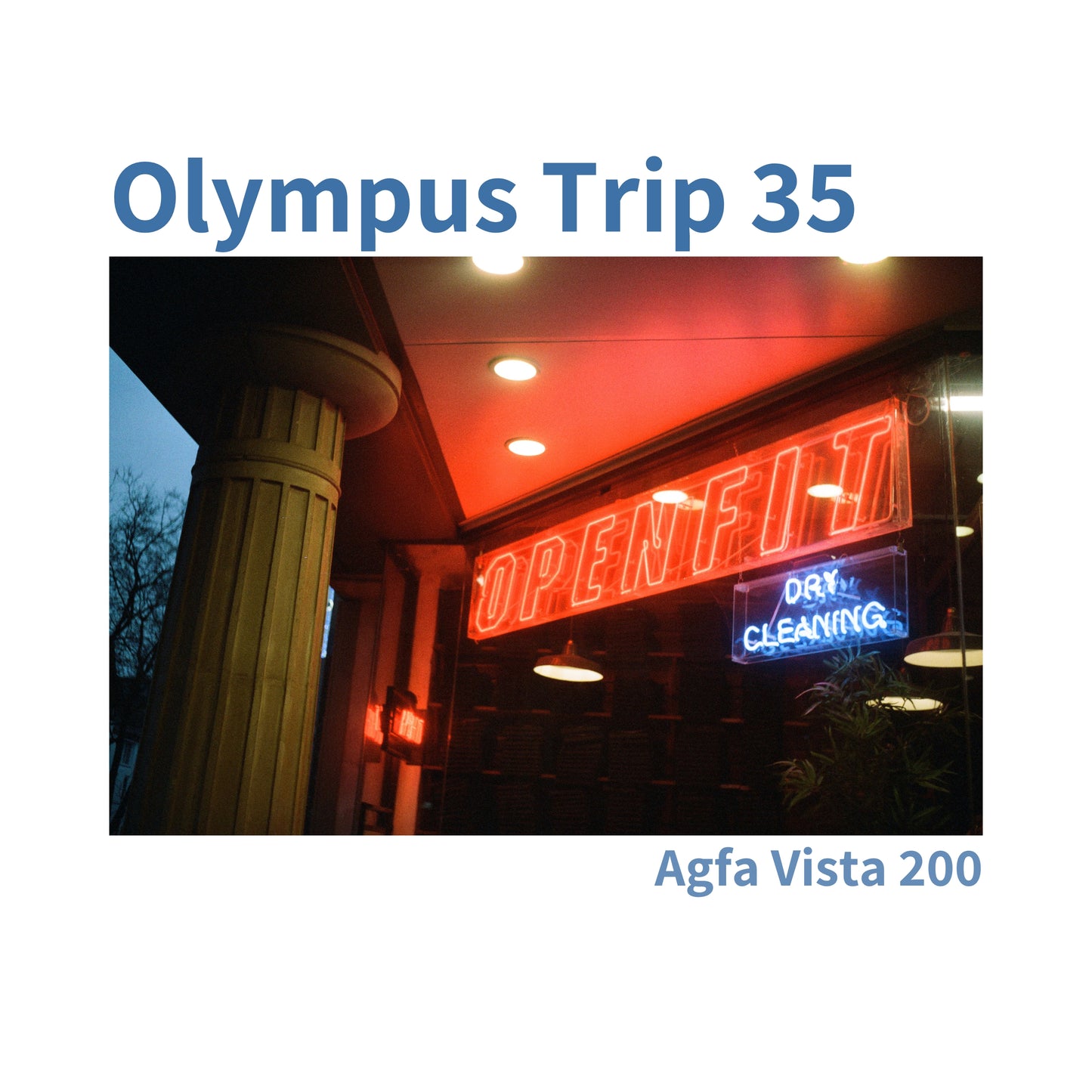 Olympus Trip 35 - Dark Blue