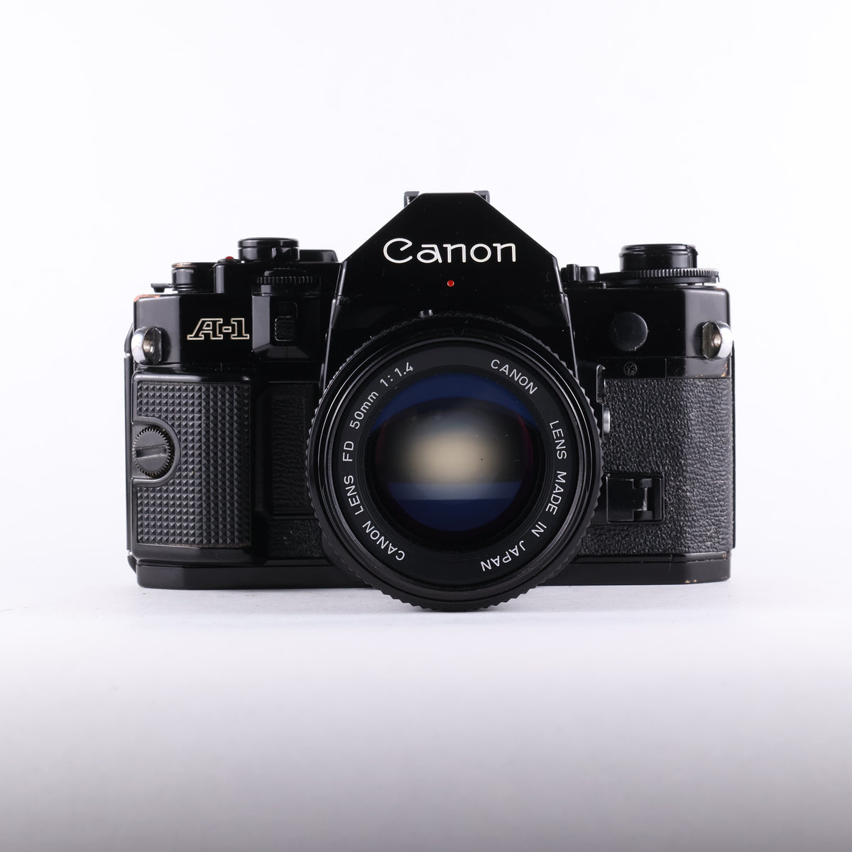 Canon A1 with 50mm f/1.4 lens