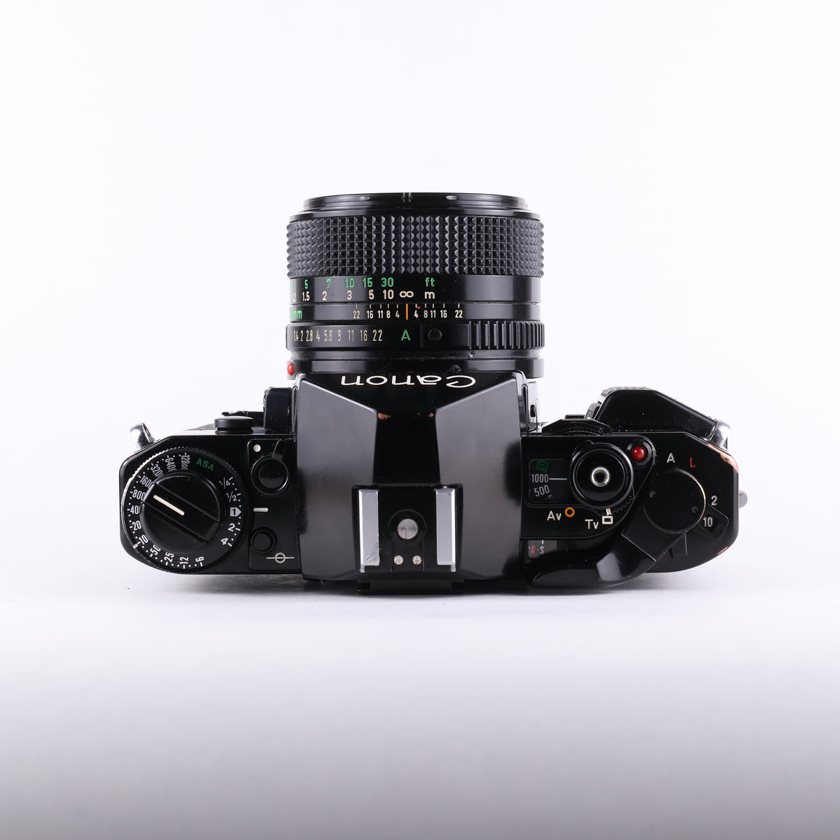 Canon A1 with 50mm f/1.4 lens