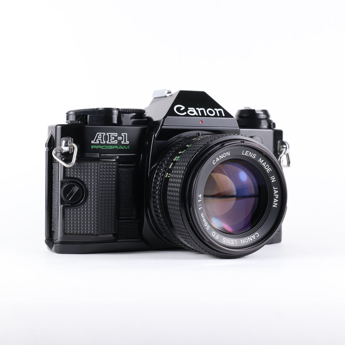 Canon AE-1 Program with 50mm f/1.4 - Black