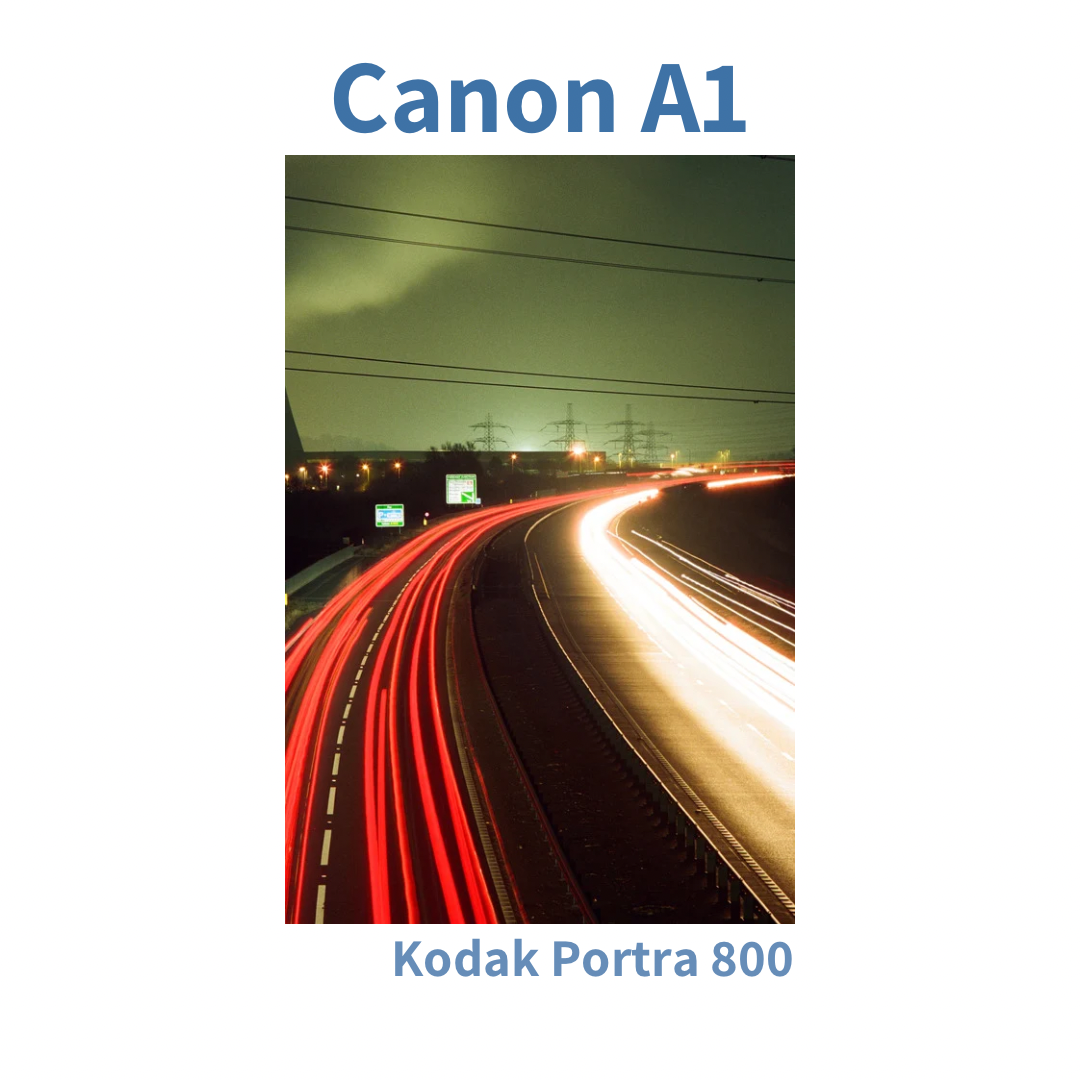 Canon A1 with 50mm f/1.4 lens