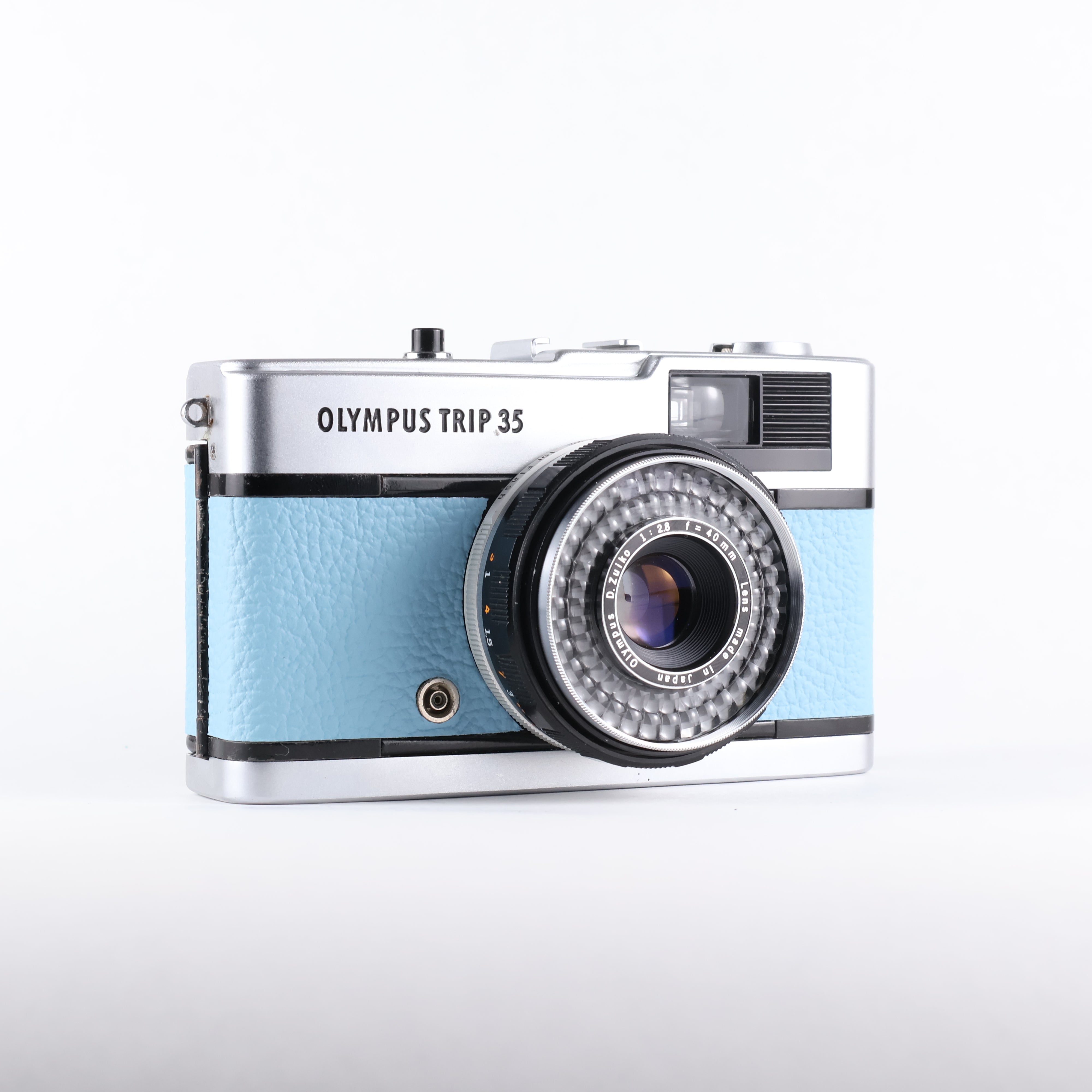 【動作確認済】 Olympus TRIP 35 F1205-315-19v p Olympus Trip 35 - Light Blue – JFR Film