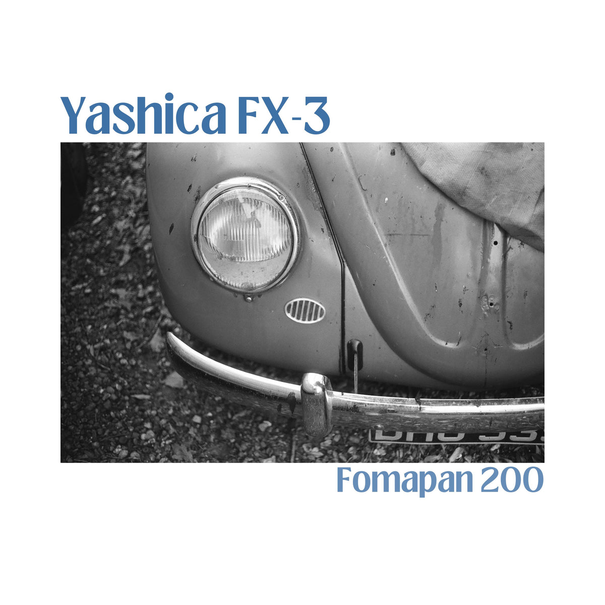 Yashica FX-3 - Black