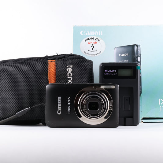 Canon IXUS 117 HS - Black