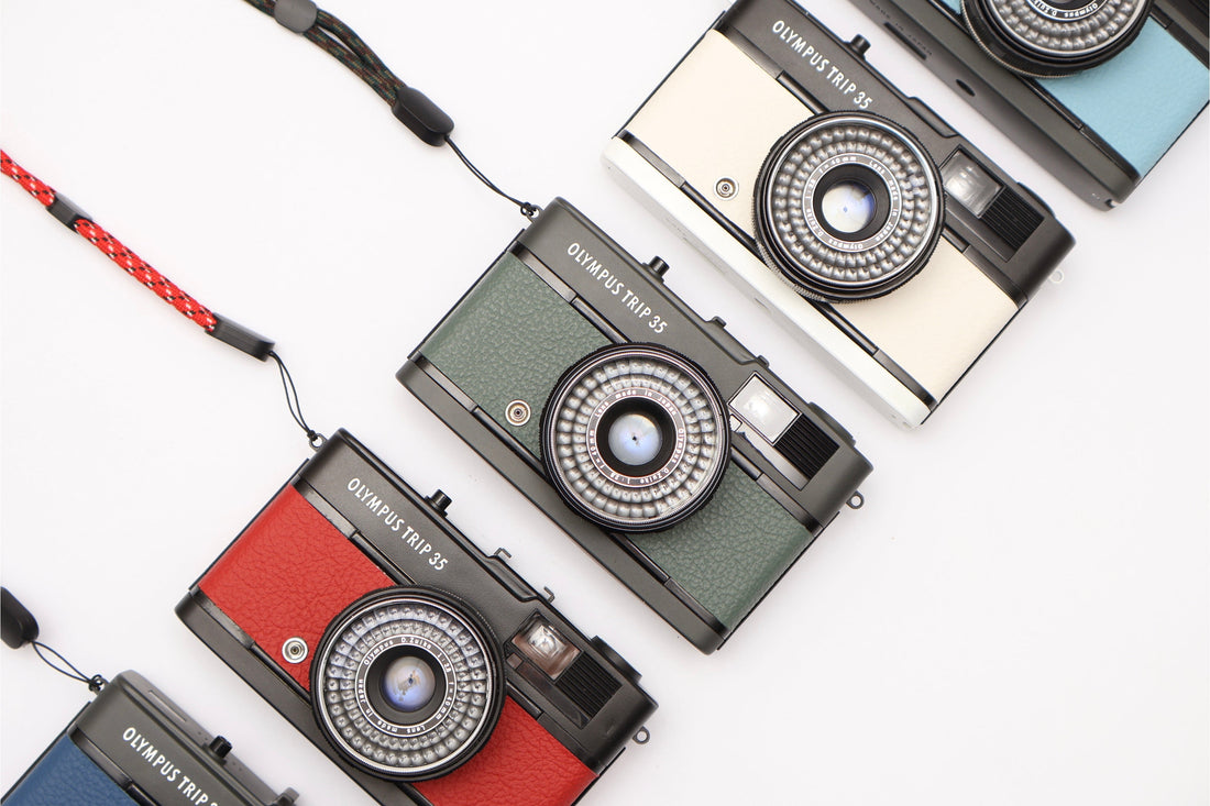 Custom Painted Olympus Trip 35s