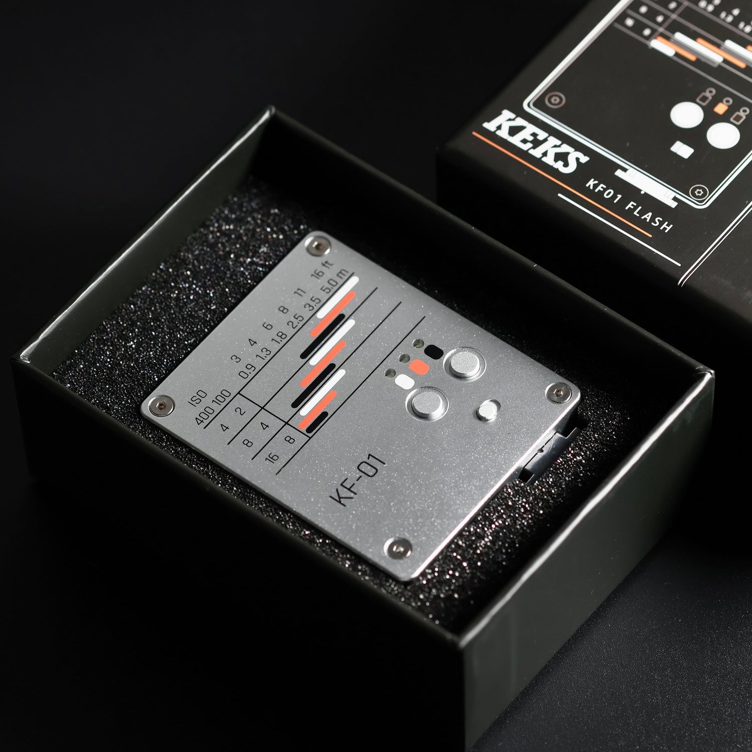 KEKS KF-01 flash unit in box