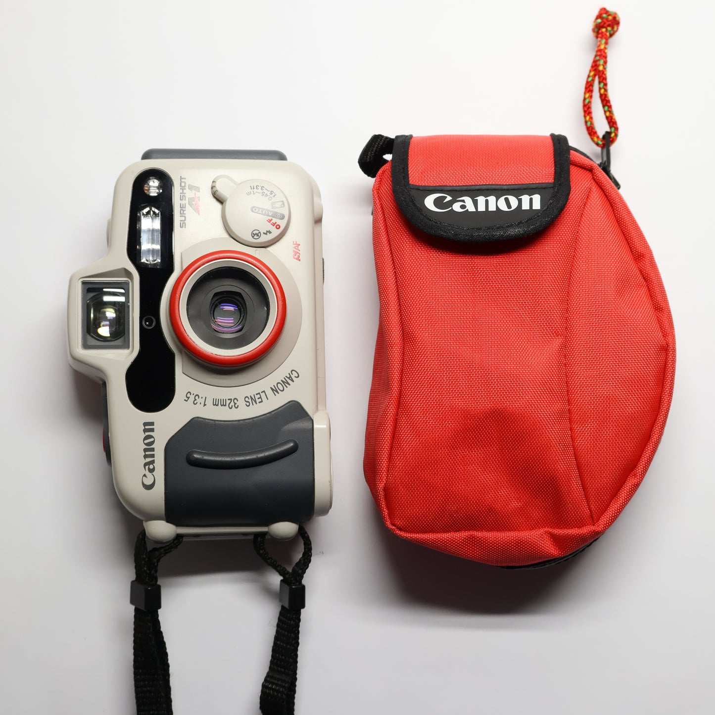 Canon Sure Shot A1 Case & Neck Strap