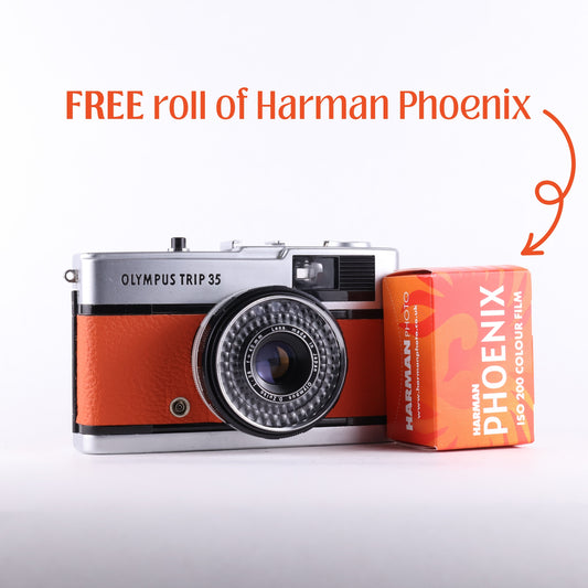 Olympus Trip 35 - Phoenix Orange