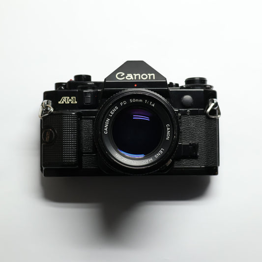 Canon A1 with 50mm f/1.4 Lens