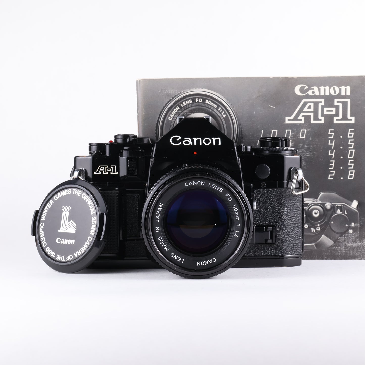 Canon A1 with 50mm f/1.4 lens