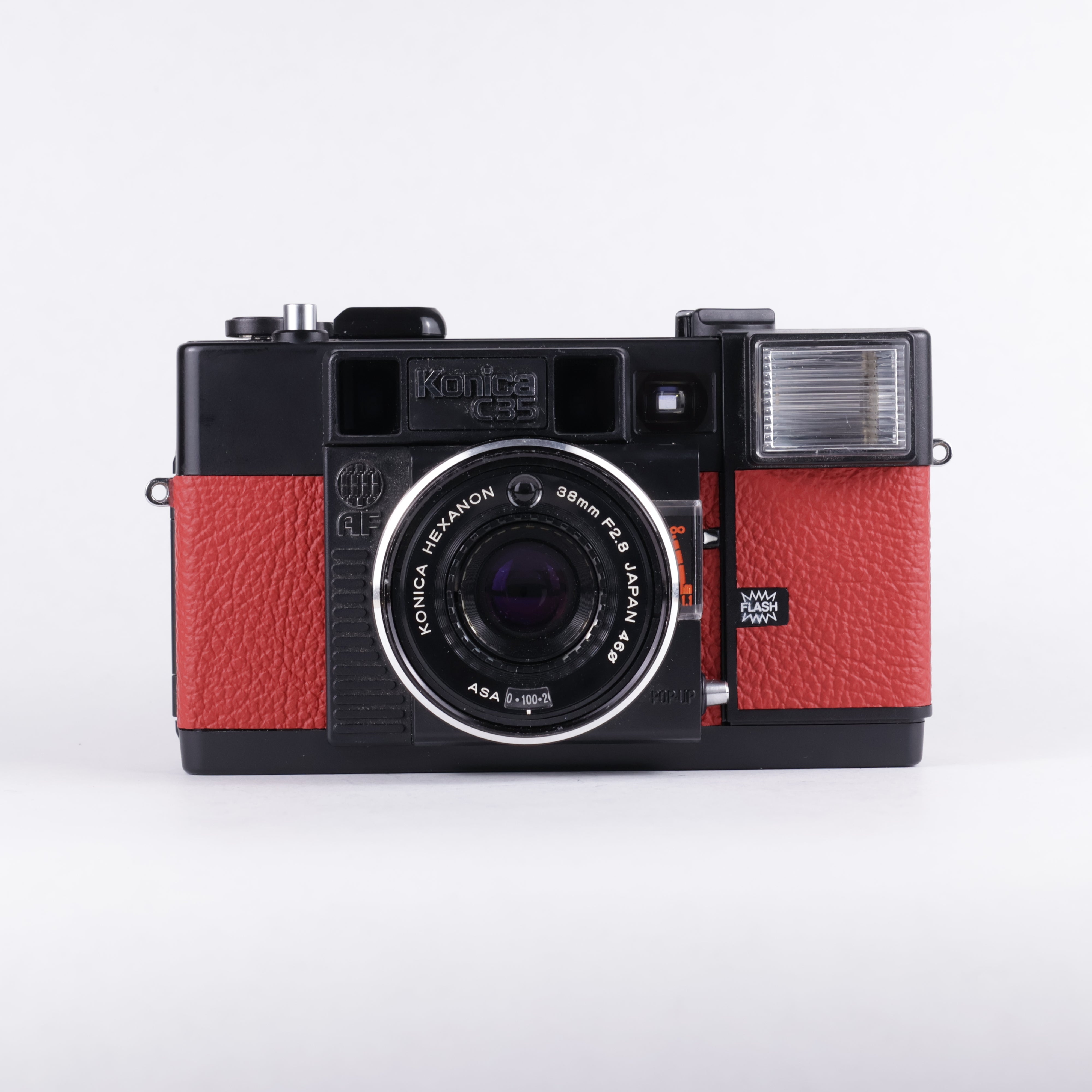【動作確認済】 KONICA C35 AF G0311-1114-360-19v Konica C35 AF - Red – JFR Film