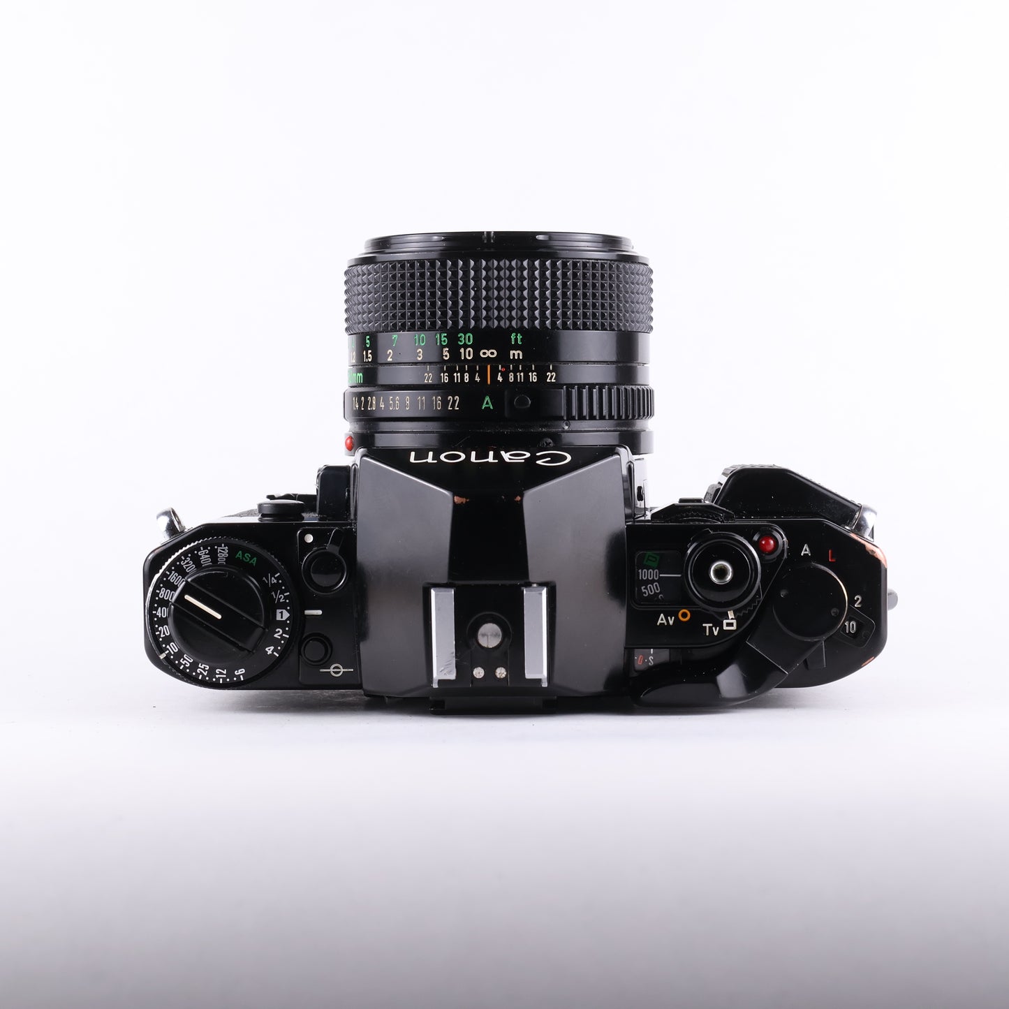 Canon A1 with 50mm f/1.4 lens