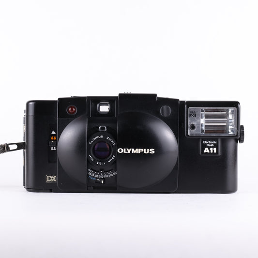 Olympus XA3 & A11 Flash