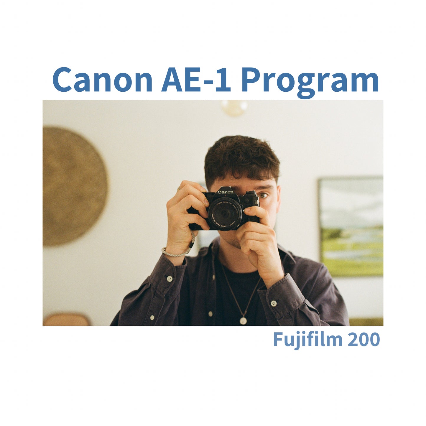 Canon AE-1 Program with f/1.4 50mm