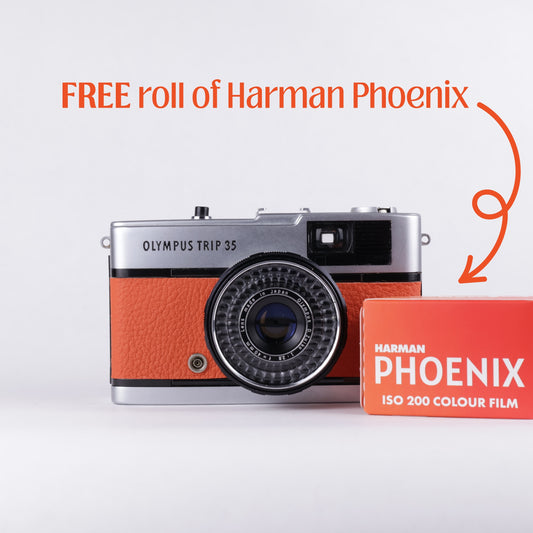 Olympus Trip 35 - Phoenix Orange