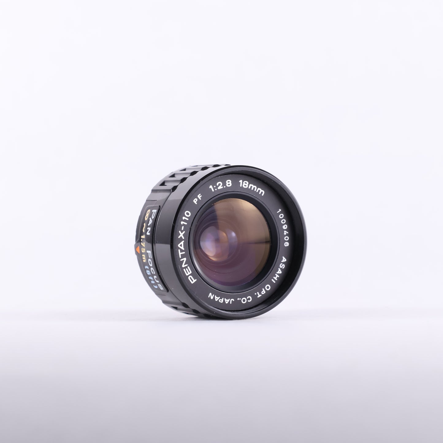Pentax PF 18mm f/2.8 lens for Pentax Auto 110