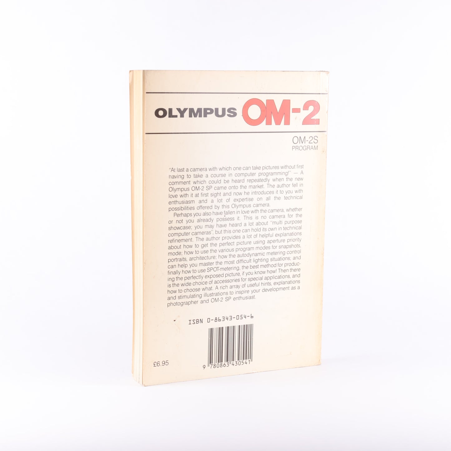 Olympus OM-2 Spot/Program Book