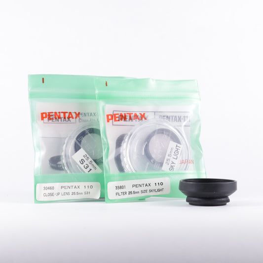 Pentax Auto 110 Filter Set for 24mm Lens (25.5mm thread)