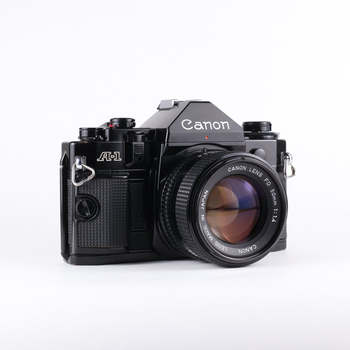 Canon A1 with 50mm f/1.4 lens