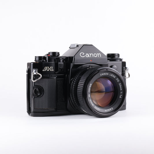 Canon A1 with 50mm f/1.4 lens