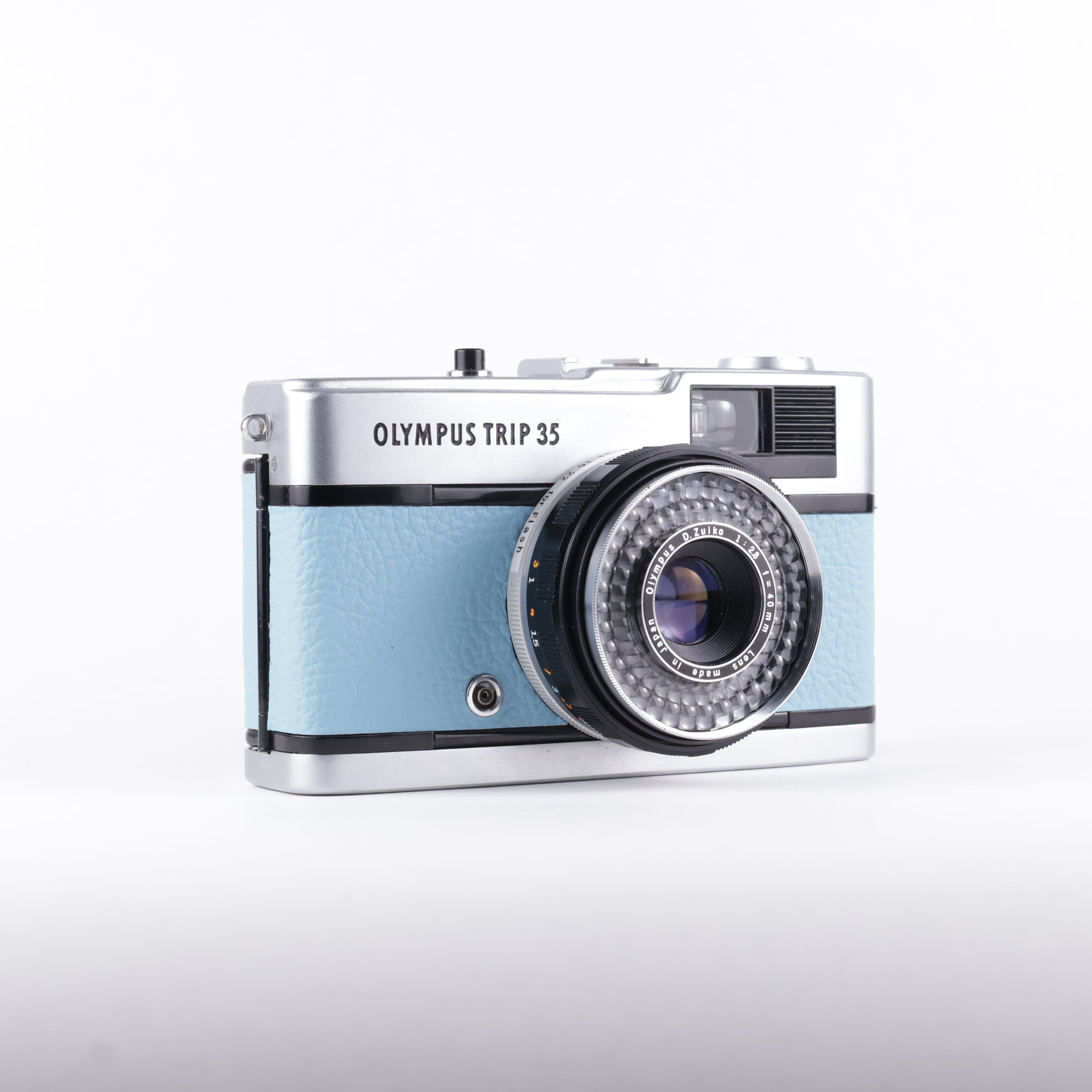 【動作確認済】 Olympus TRIP35 F0627-132-3v p Olympus Trip 35 - Light Blue – JFR Film