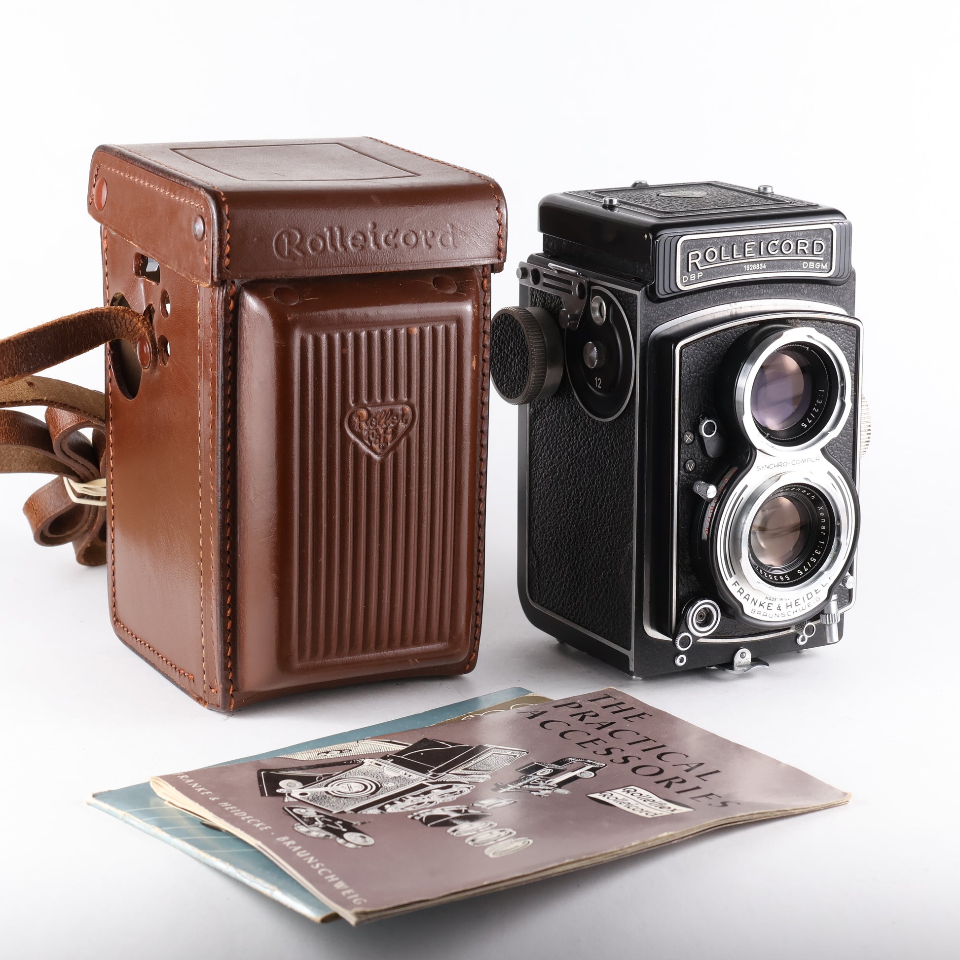 Rollei Rolleicord V Va K3e Type II – Reflex Bi-objectif Xenar 3.5/75mm – Occasion