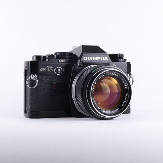 Olympus OM10 - Black Edition with 50mm f/1.4