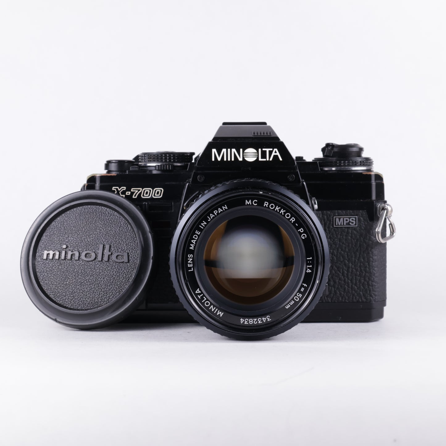 Minolta X-700 with f/1.4 50mm lens