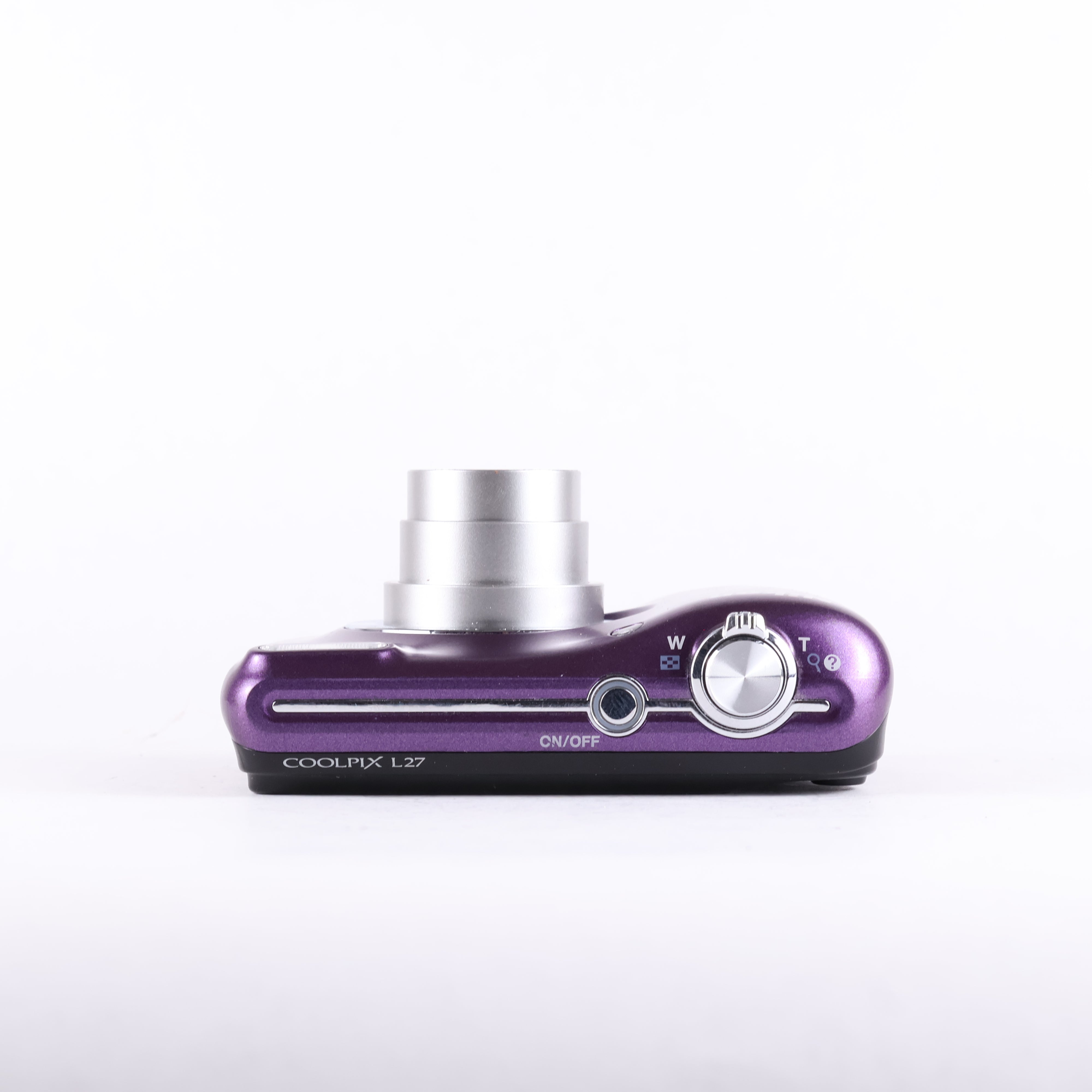 Nikon Coolpix L27 - Purple – JFR Film