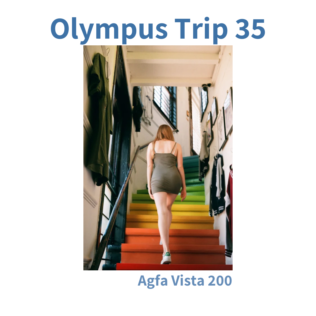 Olympus Trip 35 - Sage Green