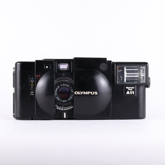 Olympus XA & A11 Flash