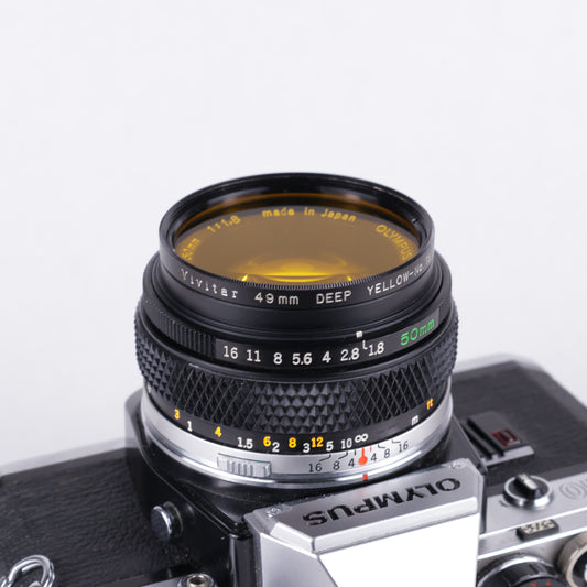 Vivitar Deep Yellow Filter - 49mm