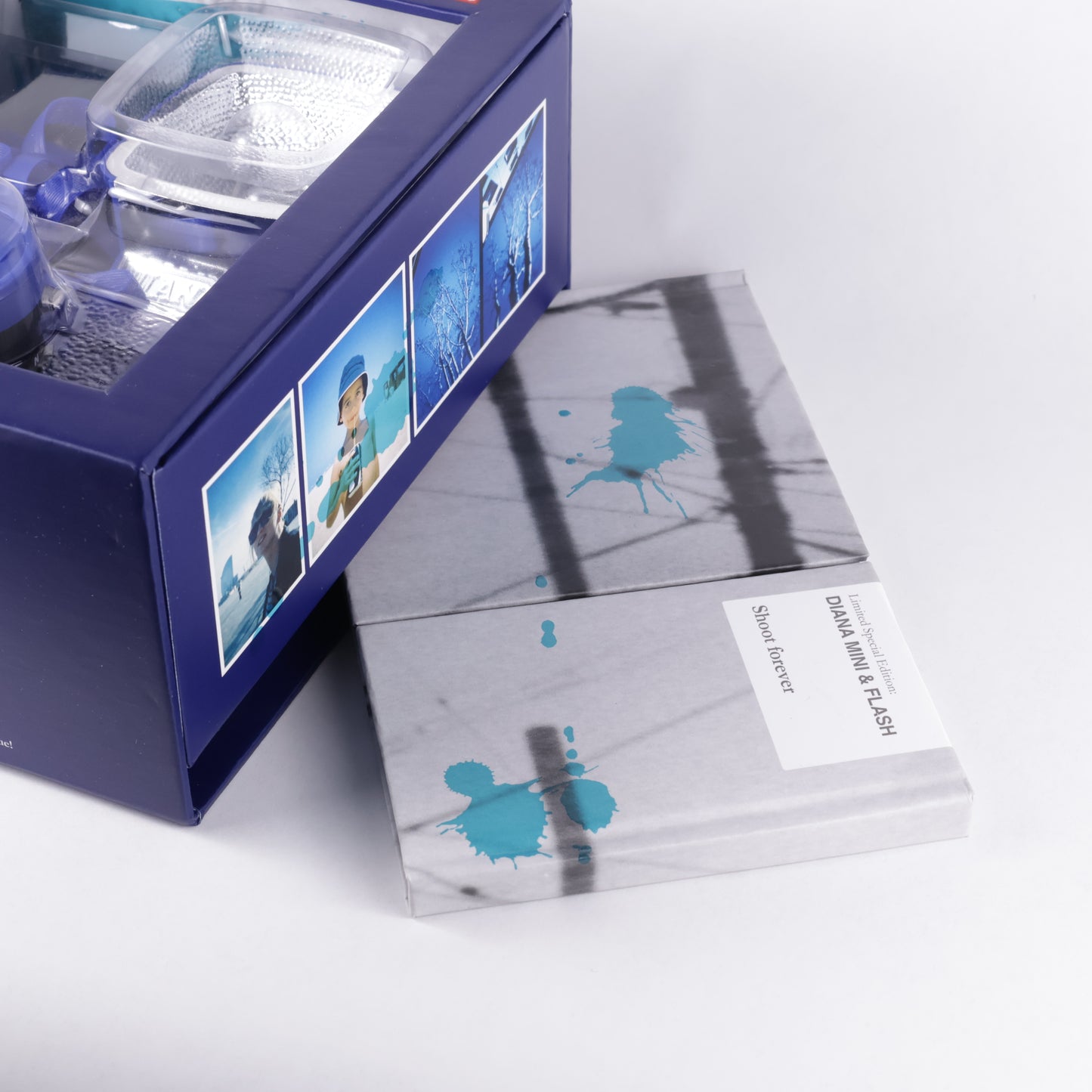 Lomography Diana Mini + Flash - Twilight Blue