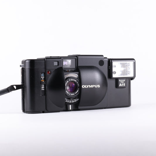 Olympus XA & A11 Flash