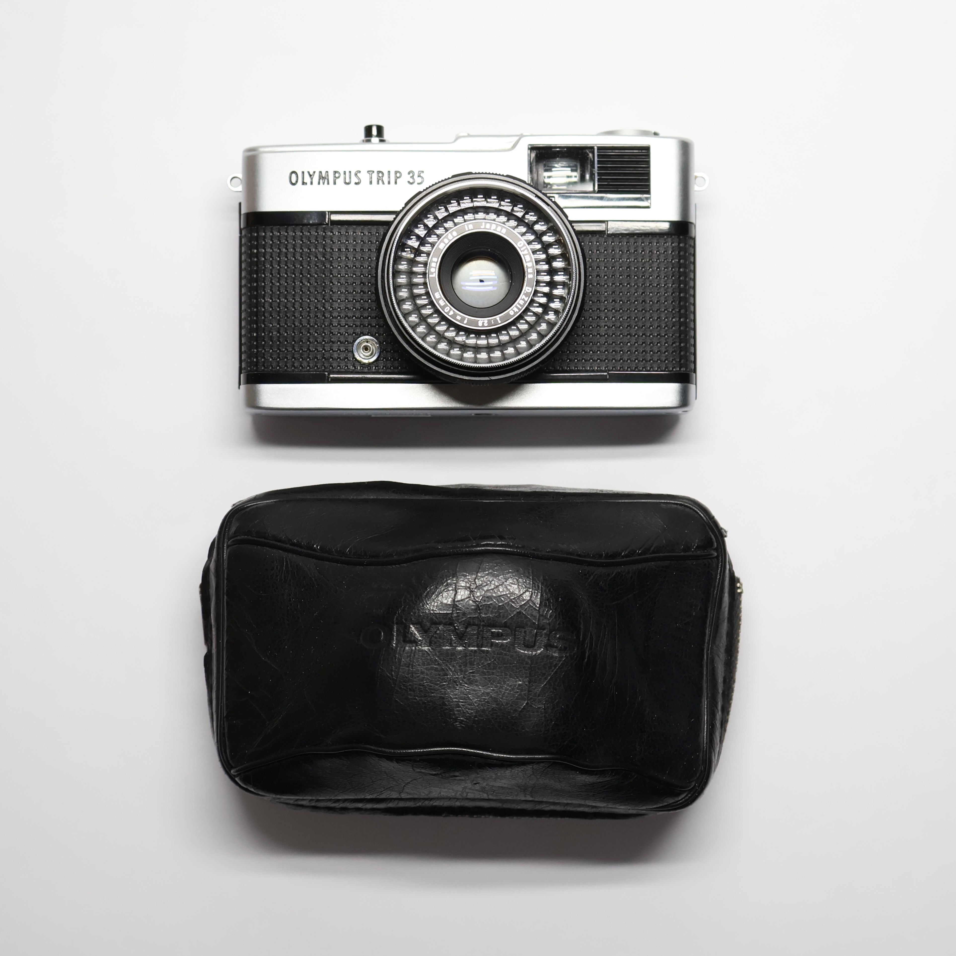 Leather full case for Olympus trip 35 2024 film camera