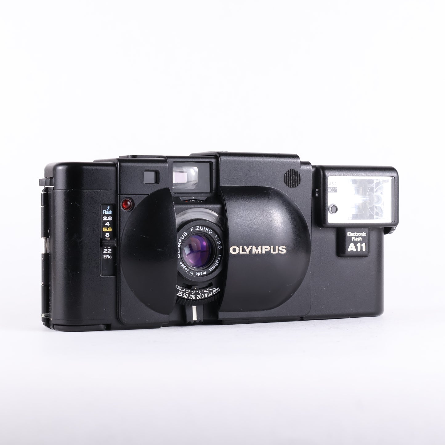 Olympus XA & A11 Flash