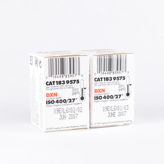 Ilford XP2 Super 400 (Expired) x2