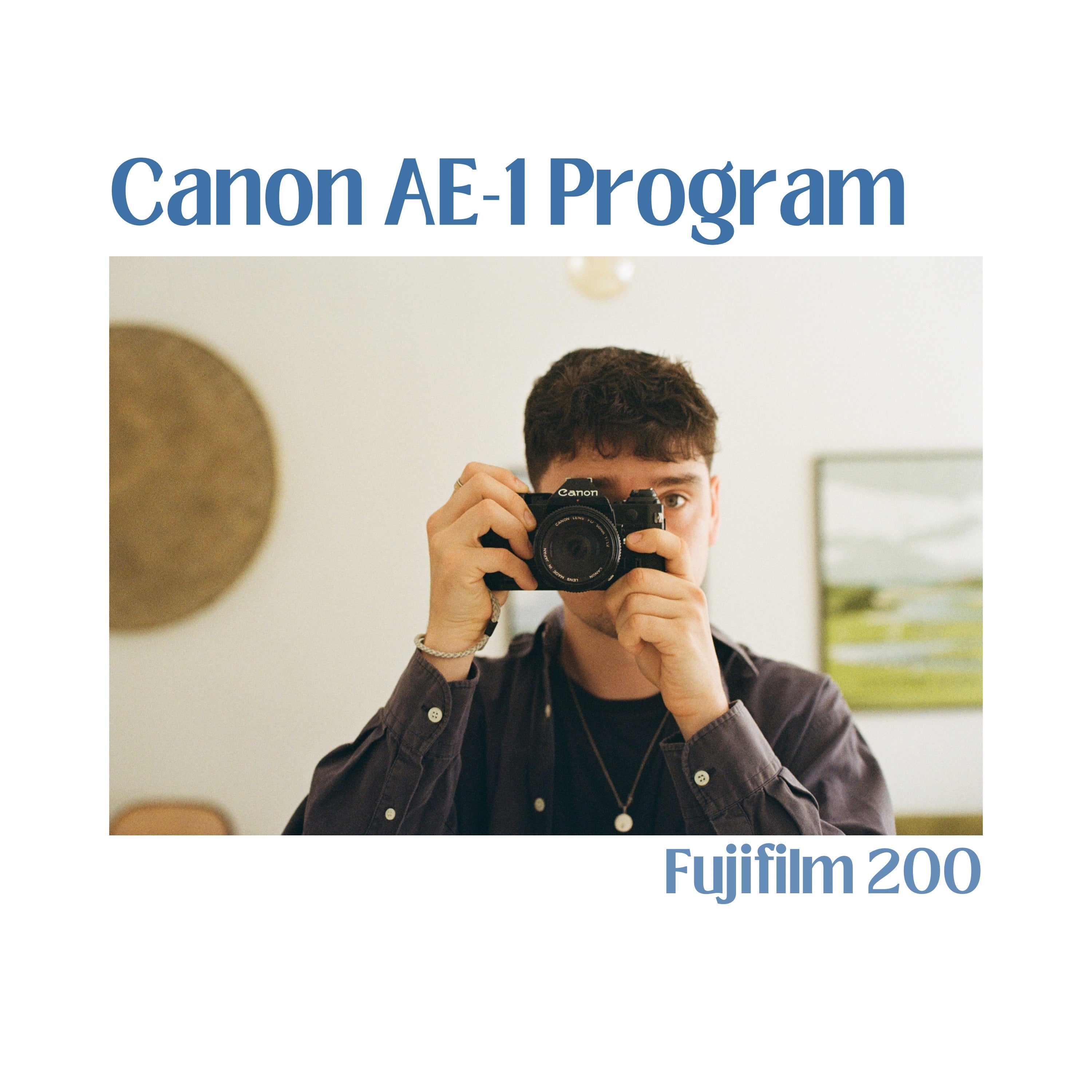 Canon AE-1 Program with 50mm f/1.4 - Black – JFR Film