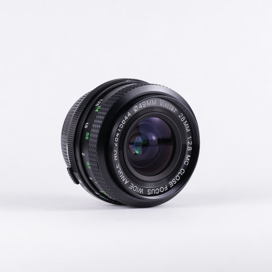 Vivitar 28mm f/2 lens - Olympus Fit