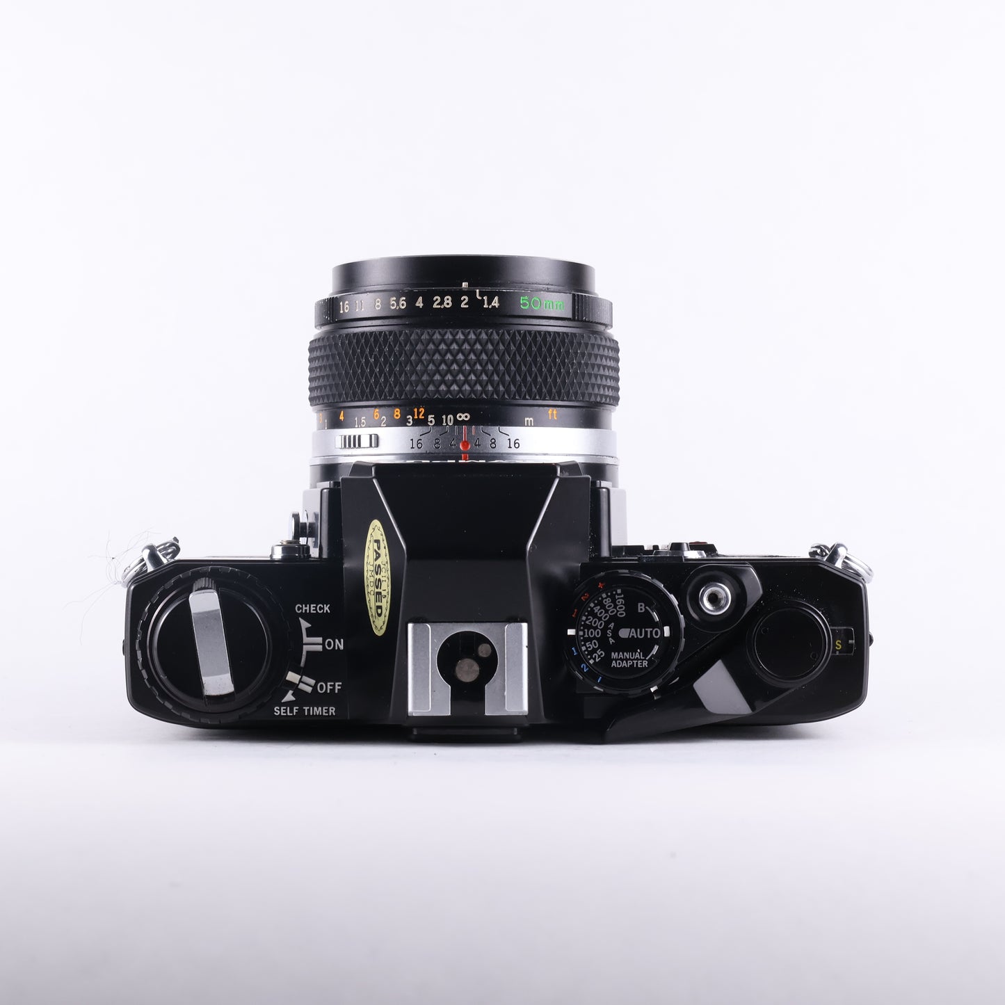 Olympus OM10 - Black Edition with 50mm f/1.4