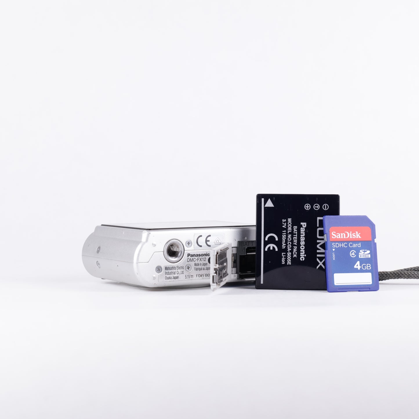 Panasonic LUMIX DMC-FX12 - Silver