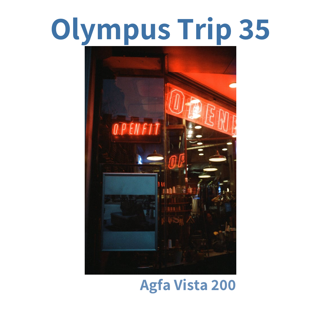 Olympus Trip 35 - Red