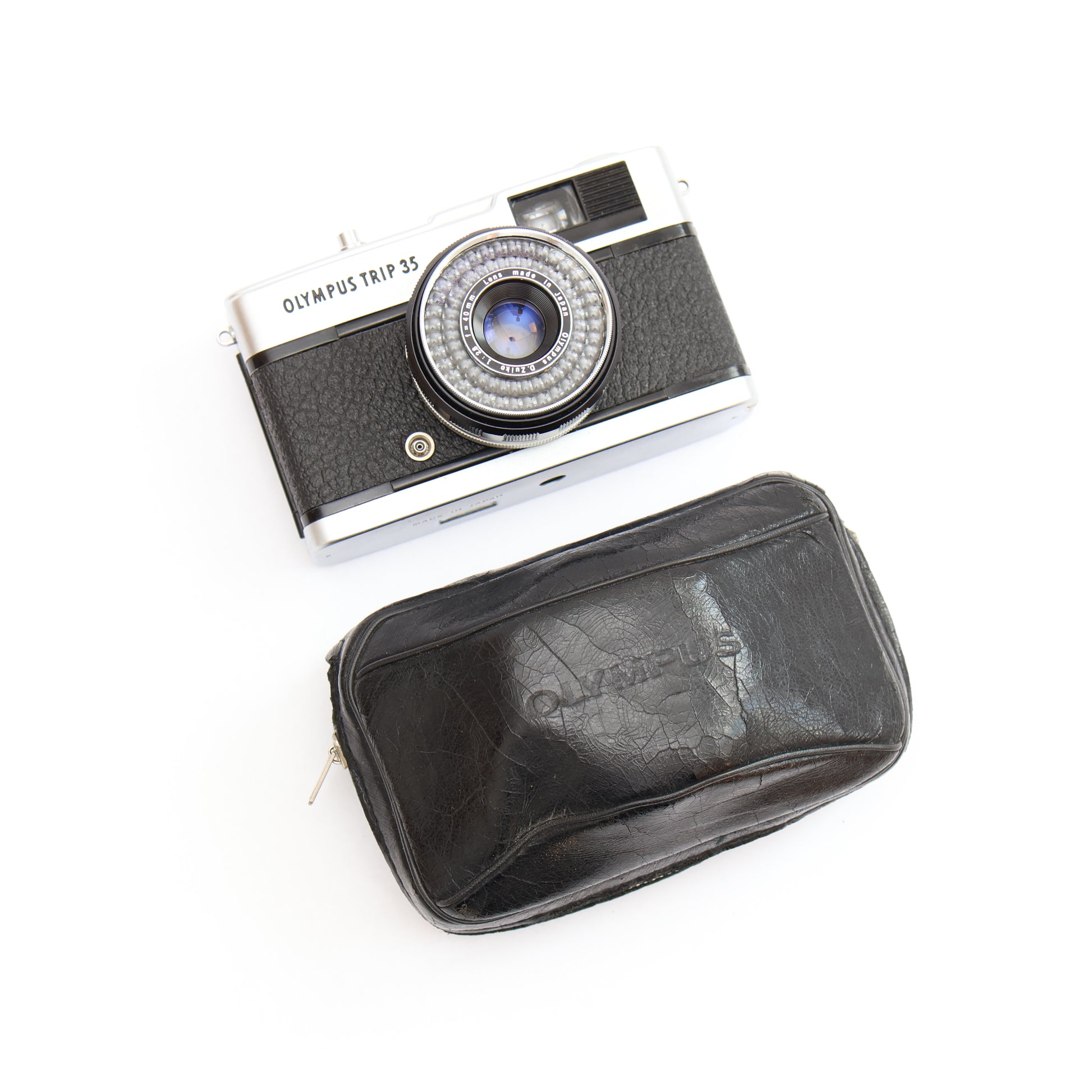 olympus trip 35 leather case