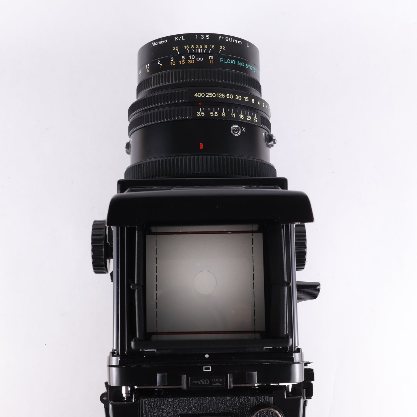 Mamiya RB67 Pro SD with 90mm f3.5 lens
