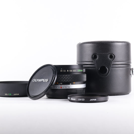 Olympus OM 28mm f/3.5 Lens