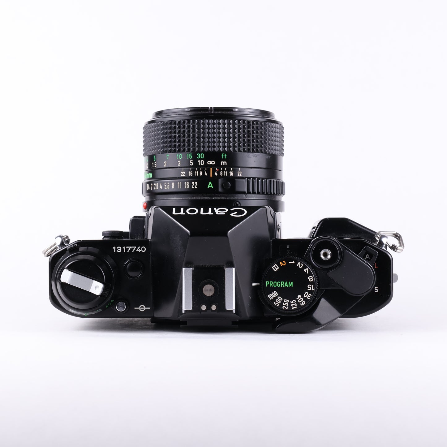 Canon AE-1 Program with 50mm f/1.4 - Black