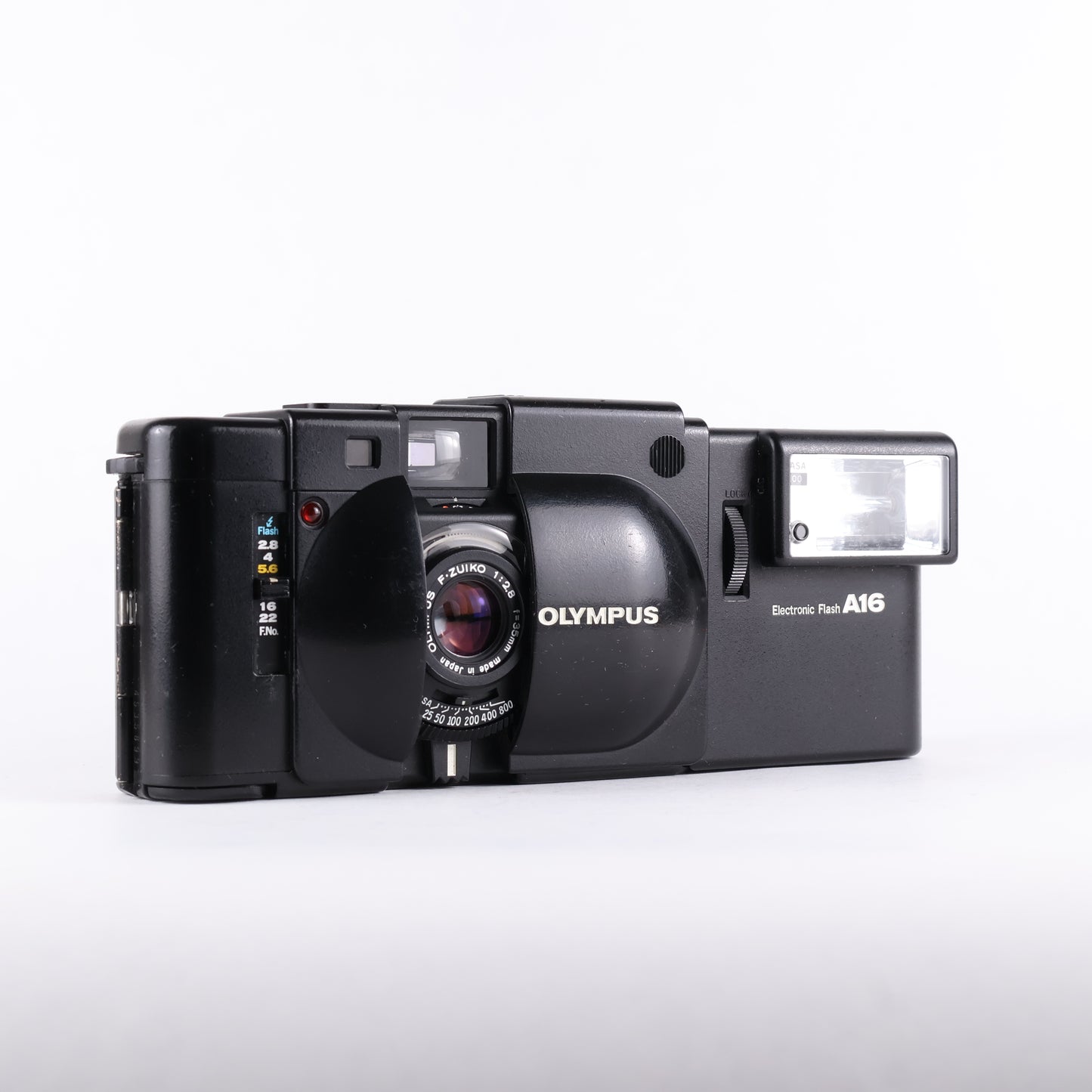 Olympus XA & A16 Flash
