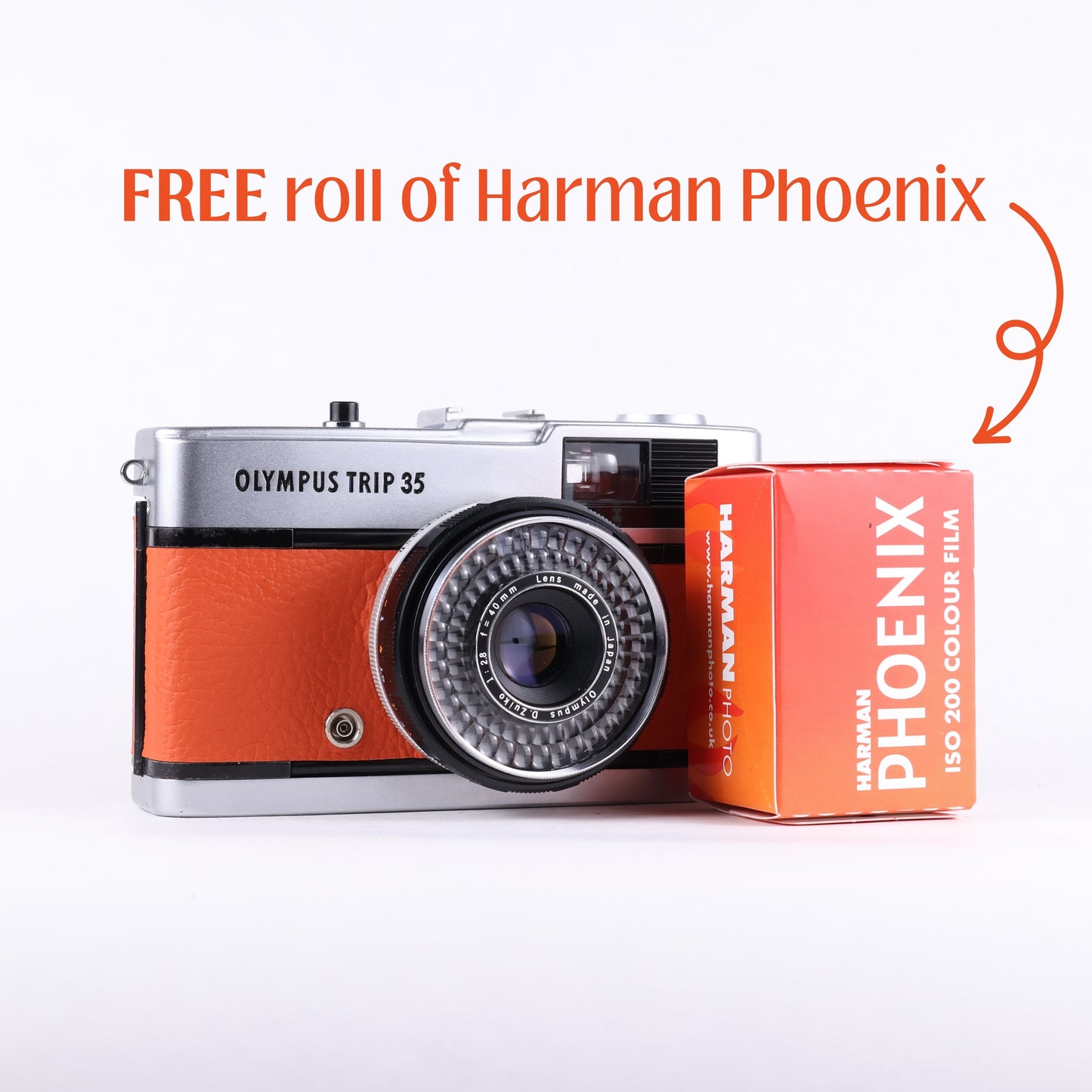 Olympus Trip 35 - Phoenix Orange
